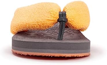 MUK LUKS LUKEES Women's Sand Lot Sandals, Clementine, 8 | Image 4