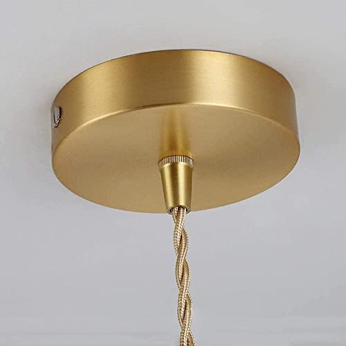 Cristal de oro para sala de estar moderna, lámpara elegante con casquillo E27 7