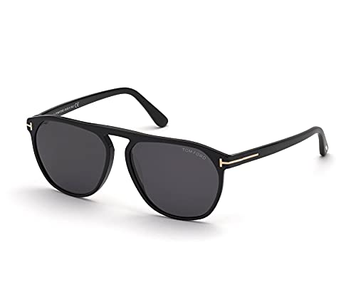 Tom Ford Jasper-02 Brille, Shiny Black, 145, Unisex, Erwachsene