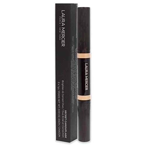Laura Mercier Secret Camouflage Concealer Duo Stick - 1N Fair with Neutral Undertones for Women 0.06 oz Concealer - Image 5