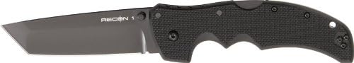 Cold Steel Recon 1 G-10 Handle with Tanto Point and Black Blad