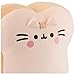 GUND Pusheen’s Kitchen: White Bread Squisheen Plush, Squishy Toy Food Stuffed Animal for Ages 8 and Up, Brown, 11”