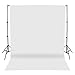 Safstar 3 x 6M/ 10 x 20ft Photo Studio Backdrop Background Screen, Non-woven for Photography, Video and Television, White (Background Stand Not Included)