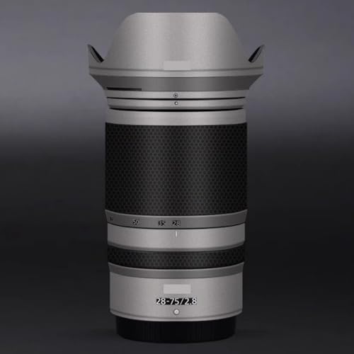 Objectif Nikon Z 28-75 mm F2.8 protégé des rayures grâce au film vinyle titane