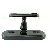 Support de Pipe à Tabac en Bois Accessoires de Pipe à Fumer Support à 2 tuyaux Style Roman démontable Support de Support de Pipe à Tabac Pratique Type Vertical