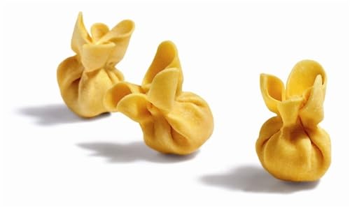 Laboratorio Tortellini Italian Fiocchetti with Gorgonzola, 2280 Pieces, Frozen, 4 Count of 6.6 lb, Avg 26.4 lb Case, Artisan Pasta