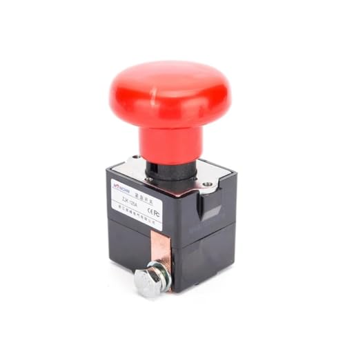 Alimentation CC DASEB ZJK125A interrupteur d'urgence IP50 robuste 80V