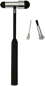 Martelo Buck Neurologico MD Preto Fosco Para Reflexos