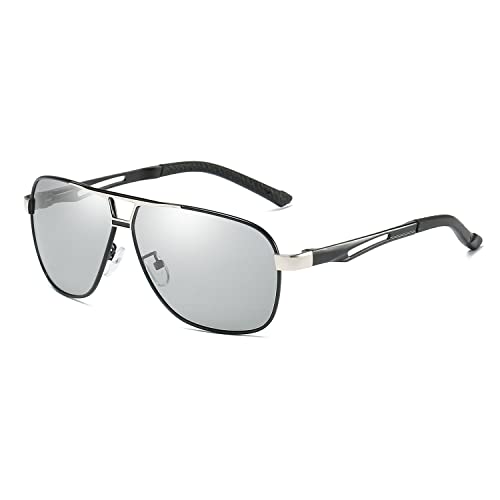 Image of YIMI Men's Semi-Rimless Sunglasses (Pack of 1)