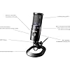 Audio-Technica AT2020USB-X Cardioid Condenser USB Microphone with Microphone Arm + Wind Screen Pop Filter + Cleaning Cloth (4 Items) #3