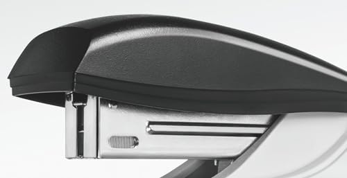 Leitz, Zszywacz Średni Leitz New NeXXt, Zszywa do 30 Kartek, Zintegrowany Rozszywacz, Direct Impact, Kolor Czarny (B0007OEESS)