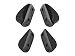 Vonxyz Nose Pad Replacement for Oakley Pulse Sunglass - Grey