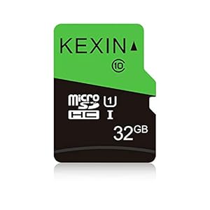 KEXIN Micro SD Karte 32GB, MicroSDHC UHS-I Class 10 U1, Mini SD Karte, Speicherkarte für Smartphone, Tablet, Kamera