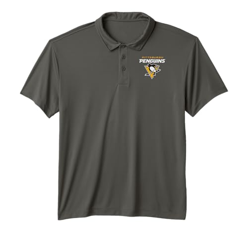 Pittsburgh Penguins Power Play NHL Officially Licensed Performance Polo Shirt
