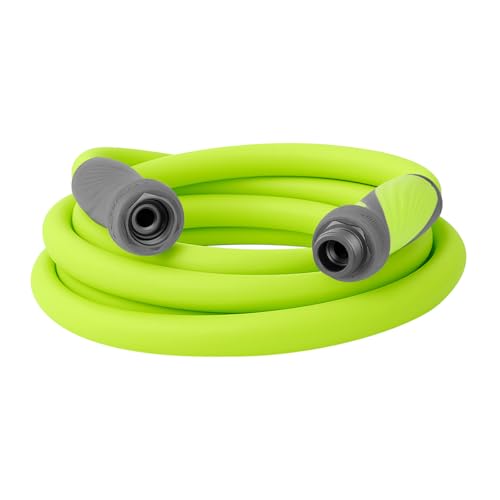 Image of Flexzilla Garden Lead-in Hose with SwivelGrip, 5 /8 in. x 10 ft., Lightweight All-Weather Water Hose, Durable and Flexible, Leak-Free Connections