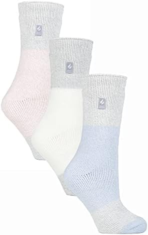 HEAT HOLDERS - 3 Pack Multipack Ladies Insulated Thermal Socks for Winter