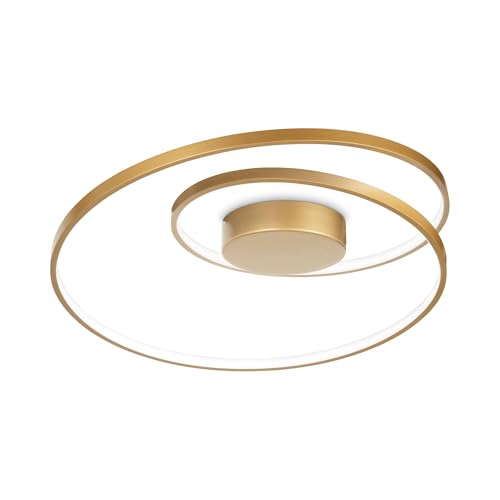 Lampada soffitto Ideal Lux illumine votre salon chaleureux et contemporain