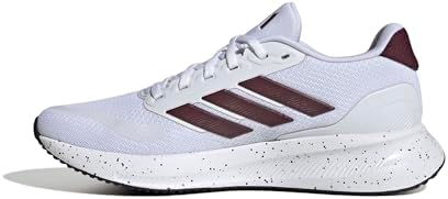 adidas Kadın RUNFALCON 5 W Yürüyüş Ayakkabısı, FTWWHT/MAROON/CBLACK, 38 EU - Görsel 1