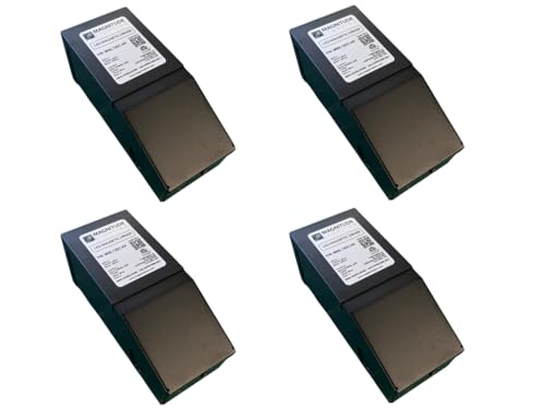 Image of 12V Magnitude Magnetic Dimmable LED Driver Transformer Hardwired Under Cabinet Lighting 50 Watt - Inspired LED (4-Pack)