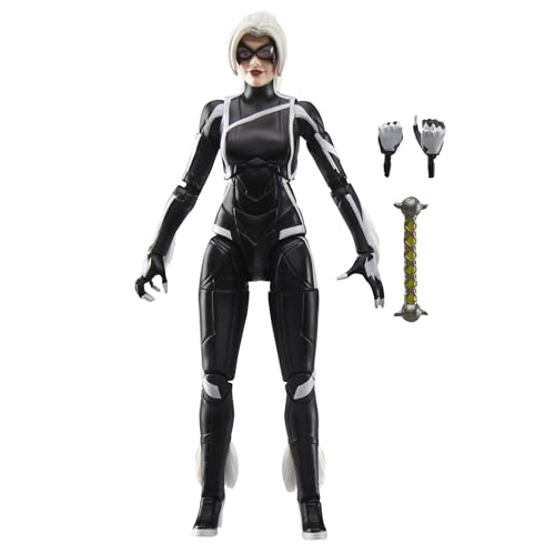 Marvel Legends Series Gamerverse Black Cat Felicia Hardy, Spider-Man 2 Video Game-Inspired Collectible 6 Inch Action Figure