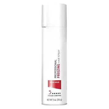 Professional Mega Hold Freezing Hair Spray .Unisex, 9 oz pack of 1