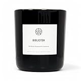 Bibliotek Candle - Library Scented Candle - Bodleian Inspired - Old Books - Rosewood Tonka - Non-Toxic 85 Hour Burn Time - AEMBR