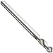 Cleveland 2645 High Speed Steel Spotting Drill Bit, Short Length, Uncoated (Bright), Round Shank, 90 Degree Conventional Point, 1/4" (Pack of 10)
