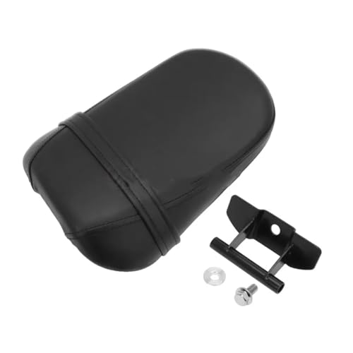 Asiento trasero de pasajero de cuero negro para moto Kawasaki Vulcan S 650 de alta resistencia