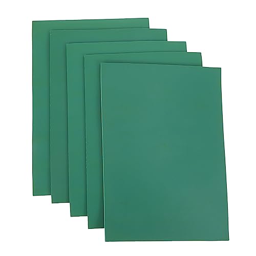 KONTONTY Set of 5 Kids' Carving Rubber Boards PVC Carving Sheets for Beginners and