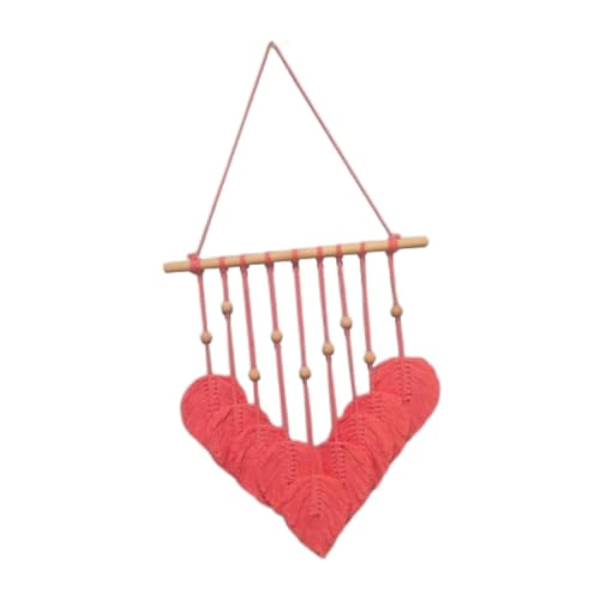 Leaves Woven Tapestry Macrame Wall Hanging