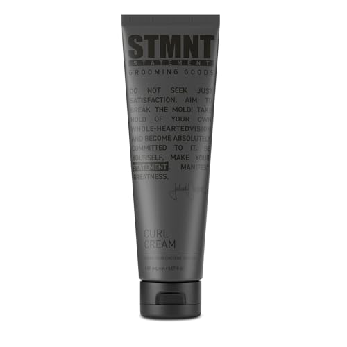 STMNT Grooming Goods Curl Cream 150ml | controls and defines waves, curls and coils | improves combability | heat protection up to 230°C