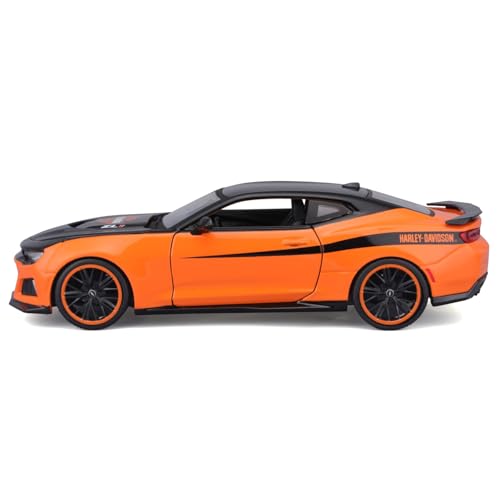 Maisto 1:24 H-D Custom - 2017 Chevrolet Camaro ZL1 miniatura 6