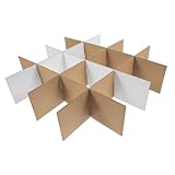 Assemblage pratique : ces séparateurs sont conçus pour un assemblage pratique et rapide, rendant le processus d'emballage plus efficace, déménagement de boîtes, petites boîtes de déménagement