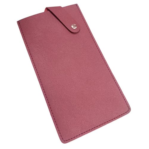 NIYATA 1 Pcs Chef Knife Blade Guard,8.5 Inch Pu Leather Knife Guard, Knife Cover for Knives Kitchen Meat Cleaver, Kitchen Knife Protective Cove(Red)