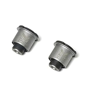 Compatible/Replacement For 01-05 IS200 IS300 Megan Racing Silver Steel Front Lower Control Arm Bushings