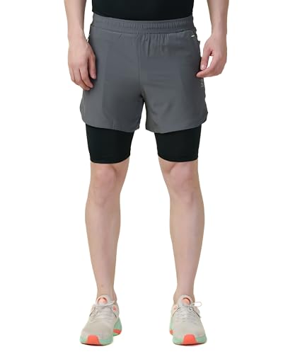 Jtee sports men's compression shorts – 95% polyester & 5% lycra |...