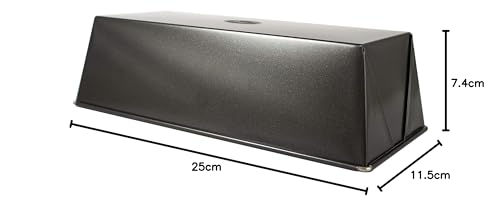 Miniatura 10 de Dr. Oetker Molde Rectangular 25cm, Acero Con Revestimiento Antiadherente Especial, Color Negro. 1 Ud.