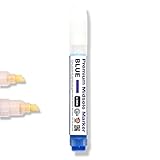 Wilkins Premium Midsole Marker for Customization Paint on Leather, Suede, Fabric and Soft Foam for 2-4 Pair of Shoes (Blue)