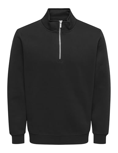 Sweat noos à demi-fermeture éclair résistant pour homme actif