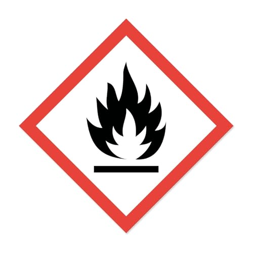 vsafety segni 6 segnale di pericolo tossico Hazard Warning sostanza e chimiche a013an-s, Autoadesivo, verticale, 150 mm x 200 mm, colore: nero/ giallo
