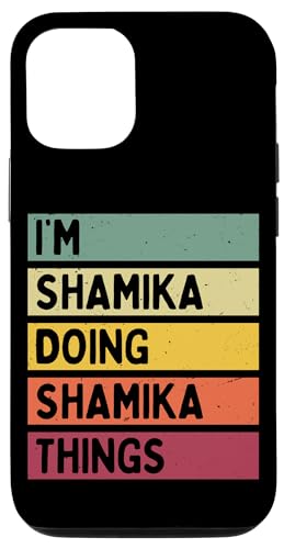 I'm Shamika Doing Shamika Things �ʔ������� �X�}�z�P�[�X iPhone 12/12 Pro �p
