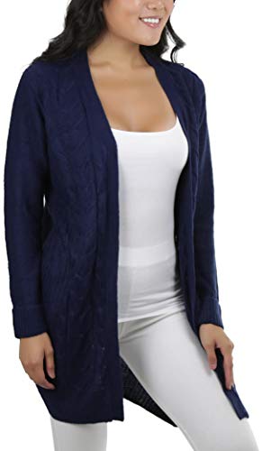 Image of ToBeInStyle Women's Warm Heavy Knit Long Sleeve Cardigans