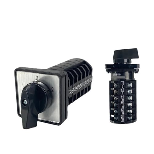 Interrupteur à came LW8-10 commutateur inverseur triphasé 380V 10A