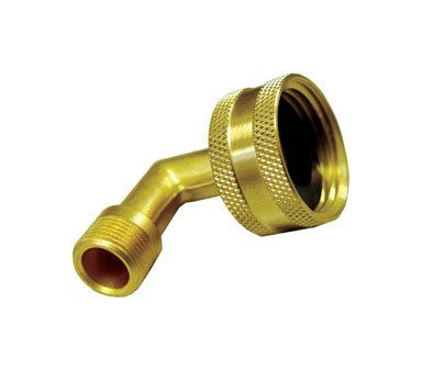 JMF 3/4 in. Dia. x 1/4 in. Dia. FHT To Compression To Compression Red Brass Ice Maker Elbow