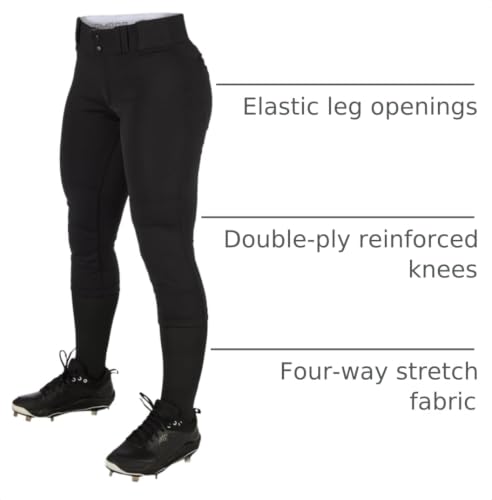 Image of Champro Women's Tournament Traditional Low-Rise Softball Pants