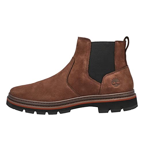 Timberland Port Union Chelsea Dark Brown Nubuck 10.5 D (M)