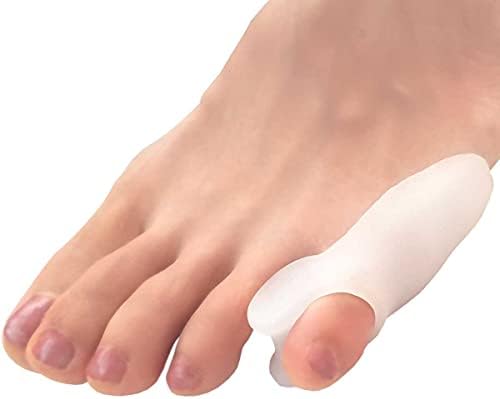 Chiroplax Tailor's Bunion Corrector Pad Bunionette Straightener Separator Cushion Pinky Toe Protector Shield Pain Relief Spacer Splint Cover Guard (Medium, 6 Pack)