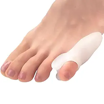 Chiroplax Tailor's Bunion Corrector Pad Bunionette Straightener Separator Cushion Pinky Toe Protector Shield Pain Relief Spacer Splint Cover Guard (Medium, 6 Pack)