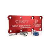 EZ Stud Out - Professional Broken Exhaust Manifold Stud Removal Tool - Precision-Machined Template - No Drilling or Tapping Required (Aluminum, for Chysler 5.7L/6.1L Hemi)