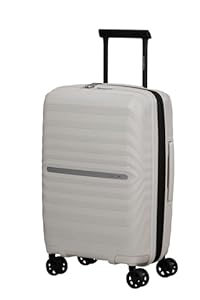 Samsonite Neo Flux - Spinner S, Expandable Hand Luggage, 55 cm, 39/45 L, Warm Neutral (Warm Neutral)